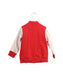 A Red Lightweight Jackets from Miki House in size 2T for boy. (Back View)