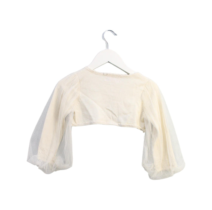 A Ivory Cardigans from Motion Picture in size 2T for girl. (Back View)