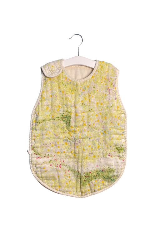 A Green Sleepsacs from Naomi Ito Mere in size 0-3M for neutral. (Front View)