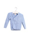 A Blue Cardigans from Seed in size 6-12M for boy. (Front View)