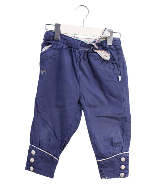 A Blue Casual Pants from Sergent Major in size 12-18M for girl. (Front View)