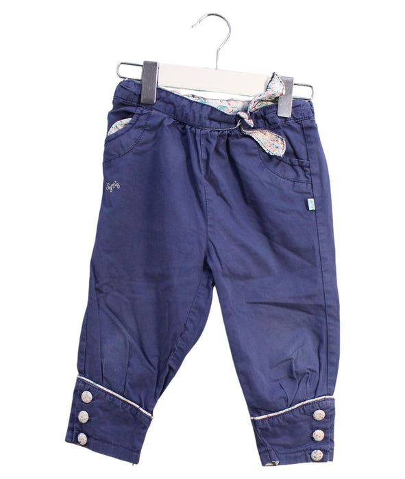 A Blue Casual Pants from Sergent Major in size 12-18M for girl. (Front View)