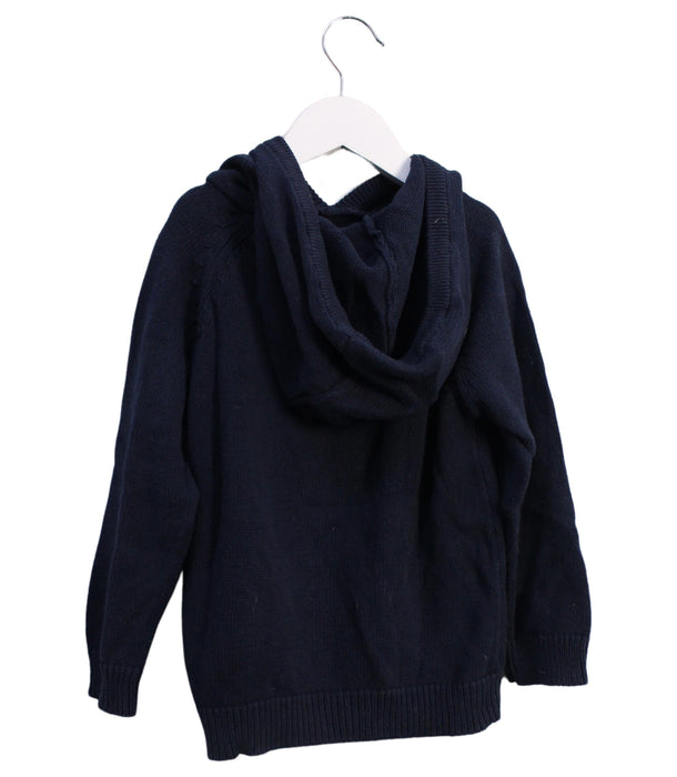 A Navy Knit Sweaters from Vertbaudet in size 5T for boy. (Back View)