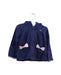 A Navy Lightweight Jackets from Sergent Major in size 12-18M for girl. (Front View)