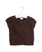 A Brown Short Sleeve Tops from Jacadi in size 12-18M for girl. (Front View)