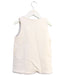 A Ivory Outerwear Vests from Petit Bateau in size 4T for girl. (Back View)