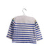 A Blue Long Sleeve Tops from Petit Bateau in size 6-12M for girl. (Back View)
