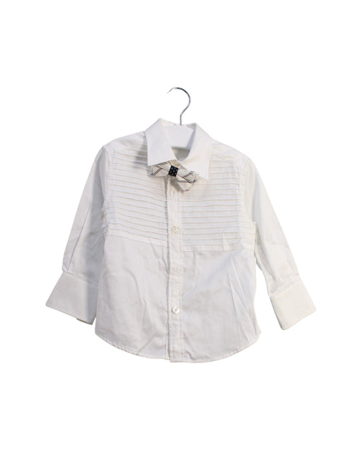 A White Shirts from Nicholas & Bears in size 12-18M for boy. (Front View)