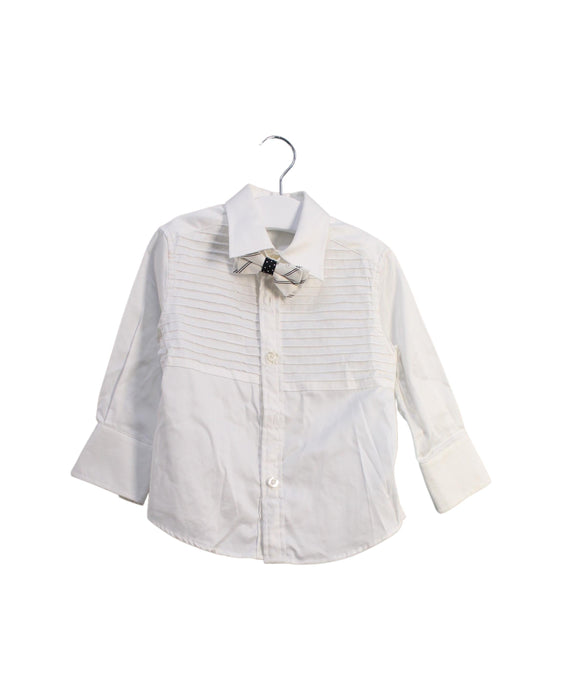 A White Shirts from Nicholas & Bears in size 12-18M for boy. (Front View)