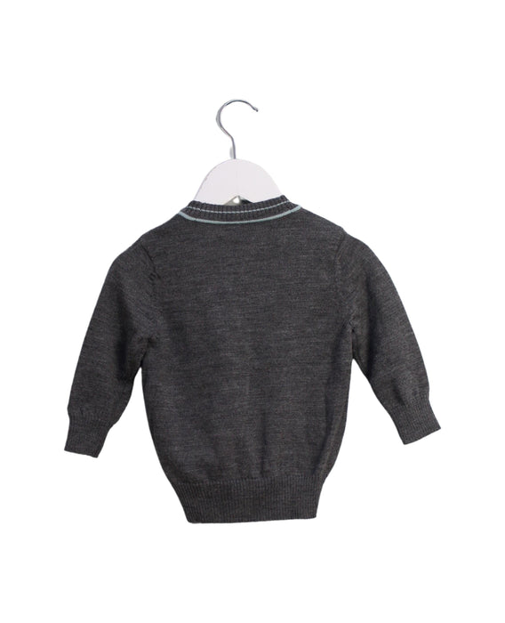 A Grey Cardigans from Nicholas & Bears in size 6-12M for boy. (Back View)