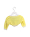 A Yellow Cardigans from Simonetta in size 8Y for girl. (Back View)