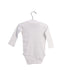 A White Long Sleeve Bodysuits from Petit Bateau in size 3-6M for girl. (Back View)