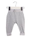 A Grey Sweatpants from Seed in size 3-6M for girl. (Front View)