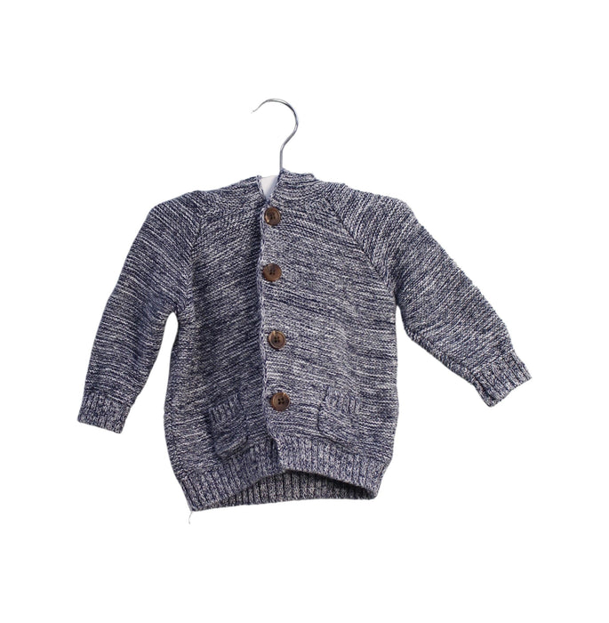 A Navy Lightweight Jackets from Seed in size 3-6M for neutral. (Front View)
