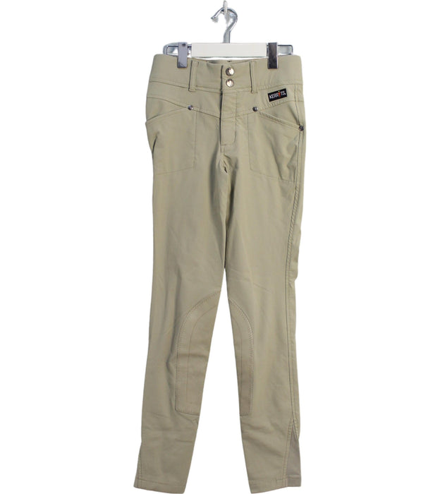 A Green Casual Pants from Kerrits in size 10Y for boy. (Front View)