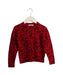 A Red Cardigans from Bonpoint in size 3T for girl. (Front View)