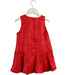 A Red Sleeveless Dresses from Momonittu in size 2T for girl. (Back View)