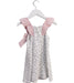 A White Sleeveless Dresses from Momonittu in size 2T for girl. (Back View)