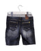 A Navy Shorts from Ice Iceberg in size 6T for boy. (Back View)