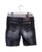 A Navy Shorts from Ice Iceberg in size 6T for boy. (Back View)