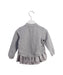A Grey Zippered Sweatshirts from Momonittu in size 2T for girl. (Back View)