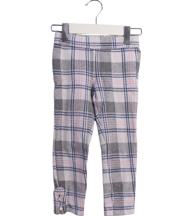 A Grey Casual Pants from Janie & Jack in size 3T for girl. (Front View)