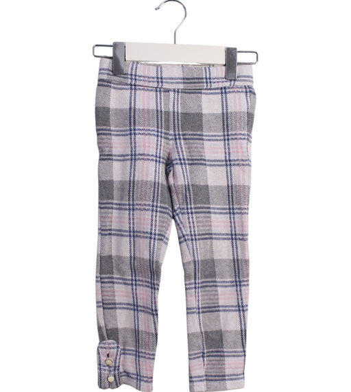 A Grey Casual Pants from Janie & Jack in size 3T for girl. (Front View)