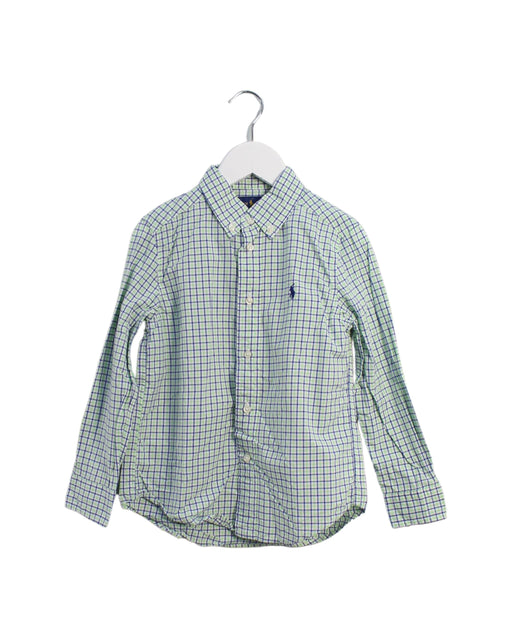 A Green Shirts from Ralph Lauren in size 5T for boy. (Front View)