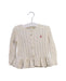 A White Cardigans from Ralph Lauren in size 6-12M for girl. (Front View)