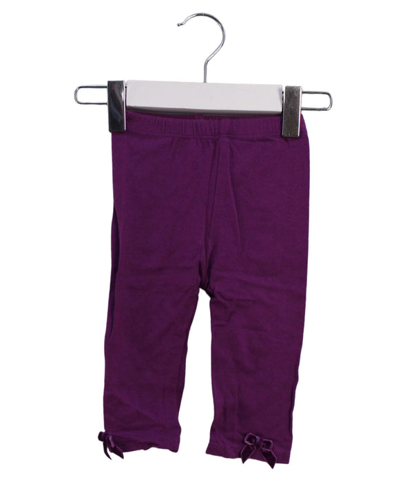 A Purple Casual Pants from Bonnie Baby in size 3-6M for girl. (Front View)
