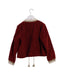 A Red Lightweight Jackets from Excuse My French in size 6T for girl. (Back View)