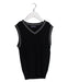A Black Sweater Vests from Comme Ca Ism in size 7Y for boy. (Front View)