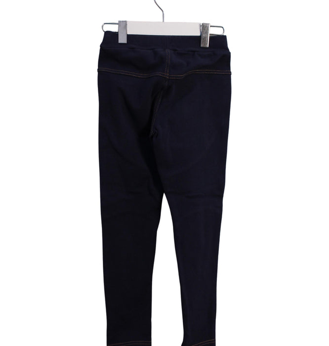 A Navy Casual Pants from Momonittu in size 8Y for girl. (Back View)