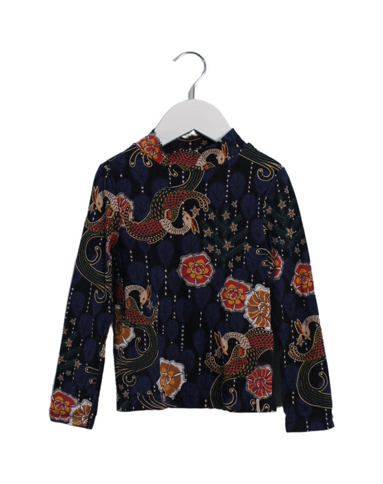 A Multicolour Long Sleeve Tops from Scotch & Soda in size 4T for girl. (Front View)