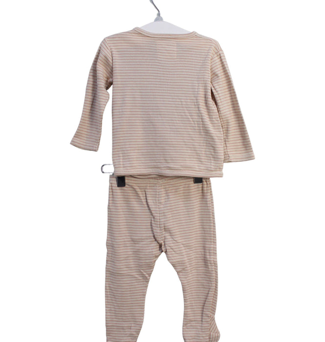 A Pink Pyjama Sets from Konges Sløjd in size 3-6M for girl. (Back View)