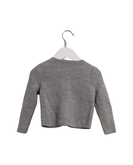 A Grey Cardigans from Nicholas & Bears in size 2T for girl. (Back View)