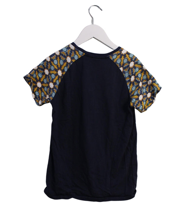 A Navy Short Sleeve T Shirts from Scotch Shrunk in size 5T for boy. (Back View)