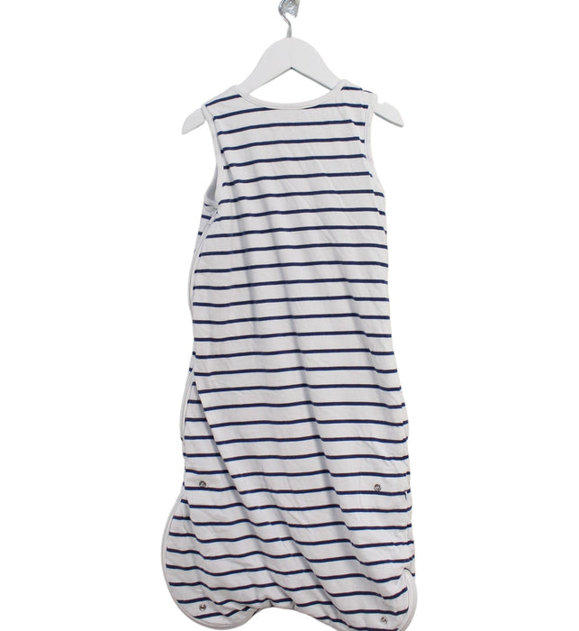 A White Sleepsacs from Jacadi in size 0-3M for boy. (Back View)