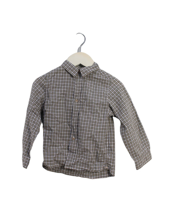 A Brown Shirts from Marie Chantal in size 3T for boy. (Front View)