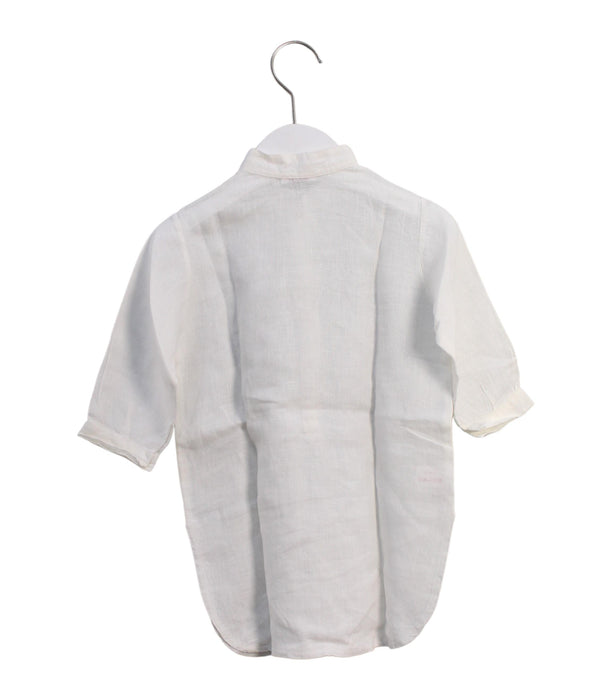 A White Long Sleeve Dresses from Amelia Milano in size 12-18M for girl. (Back View)