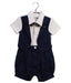 A Navy Short Sleeve Rompers from Nicholas & Bears in size 6-12M for boy. (Front View)