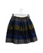 A Green Mid Skirts from Jacadi in size 6T for girl. (Back View)