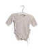 A Beige Long Sleeve Bodysuits from Primeval in size 3-6M for neutral. (Front View)