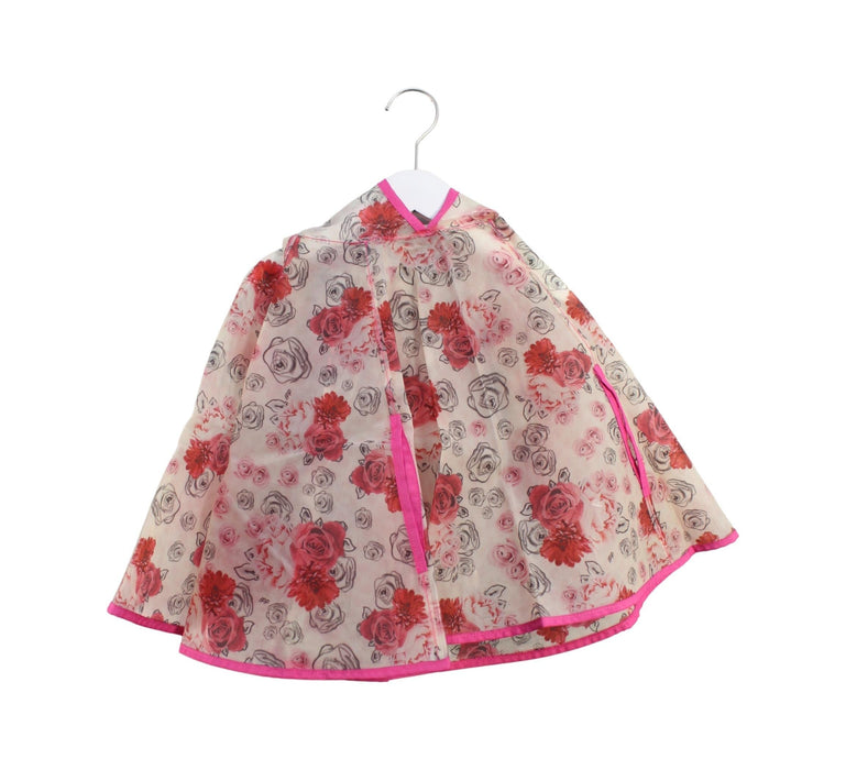 A Pink Capes & Ponchos from I Pinco Pallino in size O/S for girl. (Front View)