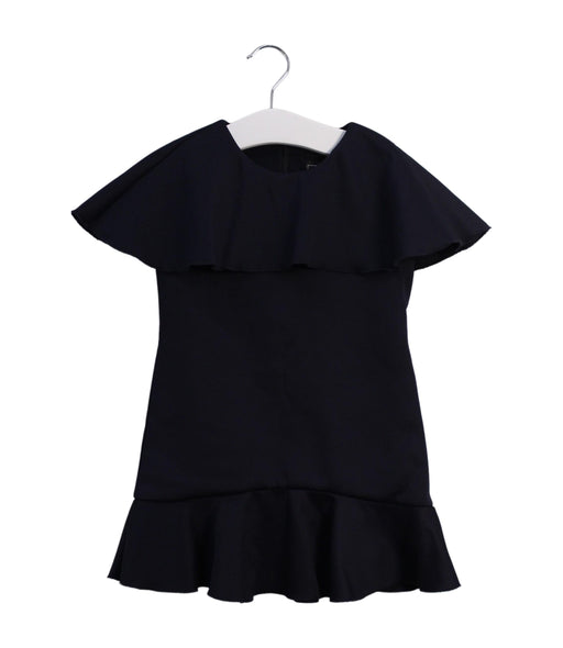 A Navy Short Sleeve Dresses from Nicholas & Bears in size 2T for girl. (Front View)