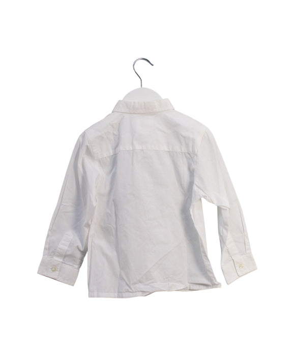 A White Shirts from Kingkow in size 4T for boy. (Back View)