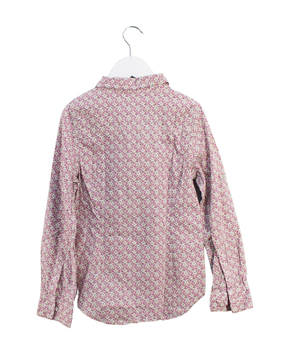 A Pink Shirts from Little Mercerie in size 8Y for girl. (Back View)