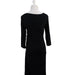 A Black Long Sleeve Dresses from Seraphine in size S for maternity. (Back View)