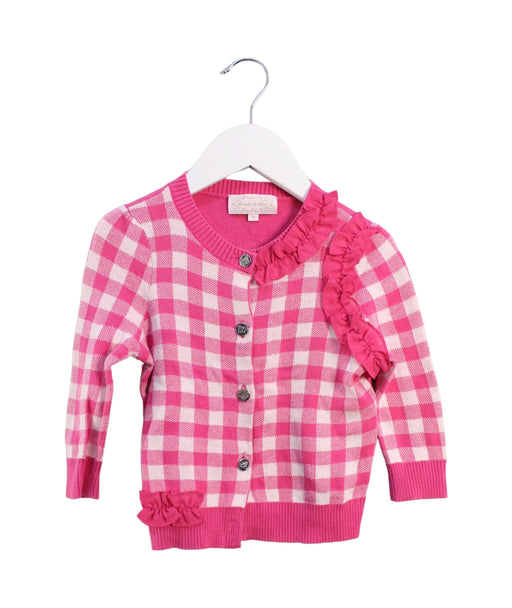 A Pink Cardigans from Nicholas & Bears in size 3T for girl. (Front View)