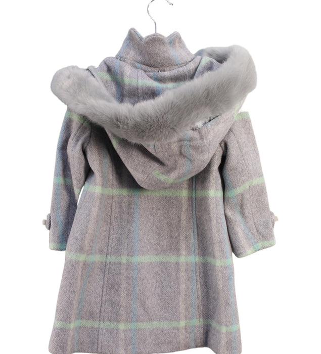 A Grey Coats from Nicholas & Bears in size 2T for girl. (Back View)